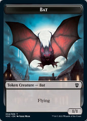 Blood // Bat Double-Sided Token [Innistrad: Crimson Vow Commander Tokens] | I Want That Stuff Brandon