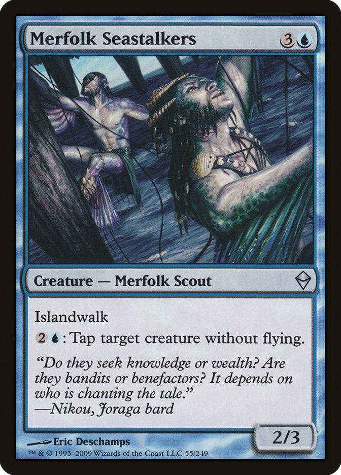 Merfolk Seastalkers [Zendikar] | I Want That Stuff Brandon