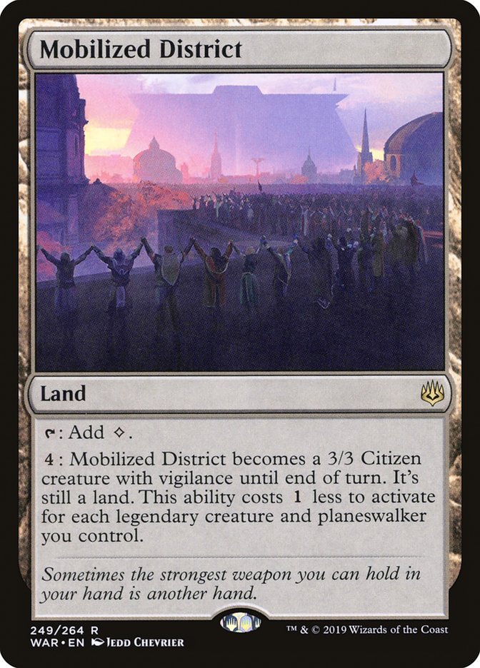 Mobilized District [War of the Spark] | I Want That Stuff Brandon