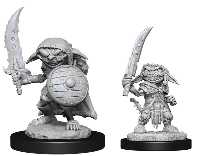 Pathfinder Deep Cuts Unpainted Miniatures: Wave 13: Male Goblin Fighter | I Want That Stuff Brandon