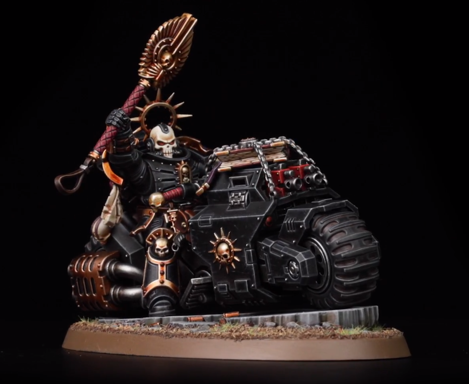 Primaris Chaplain on Bike | I Want That Stuff Brandon