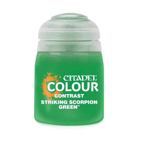 Striking Scorpion Green Contrast Paint | I Want That Stuff Brandon