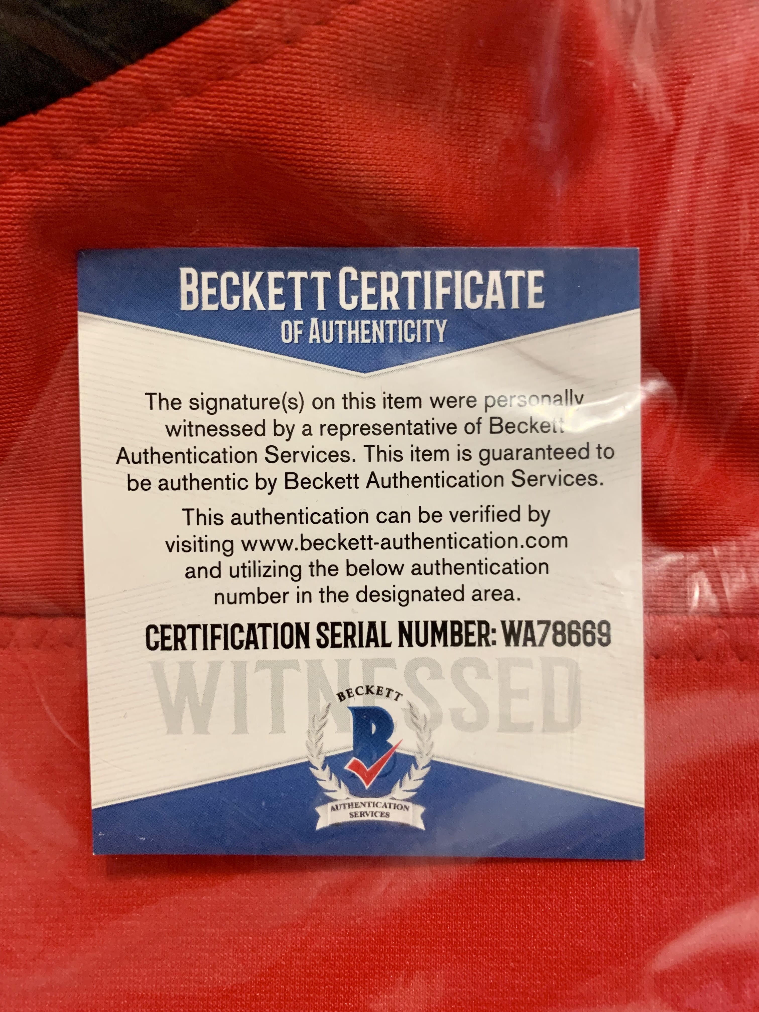 Bobby Hull Signed Jersey IWTS 1 of 1 Sale | I Want That Stuff Brandon