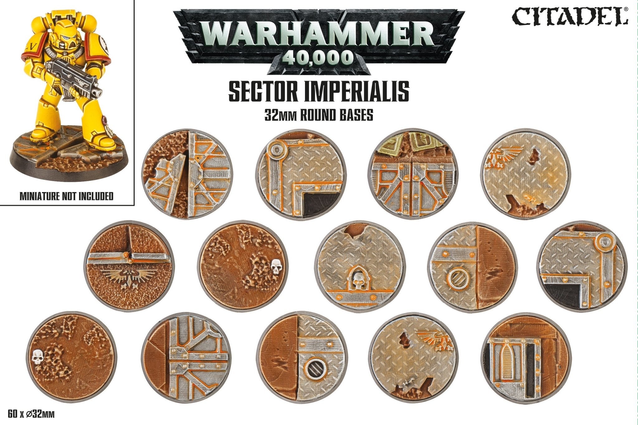 Sector Imperialis 32mm Round Bases | I Want That Stuff Brandon