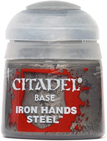 Iron Hands Steel Citadel Base Paint | I Want That Stuff Brandon