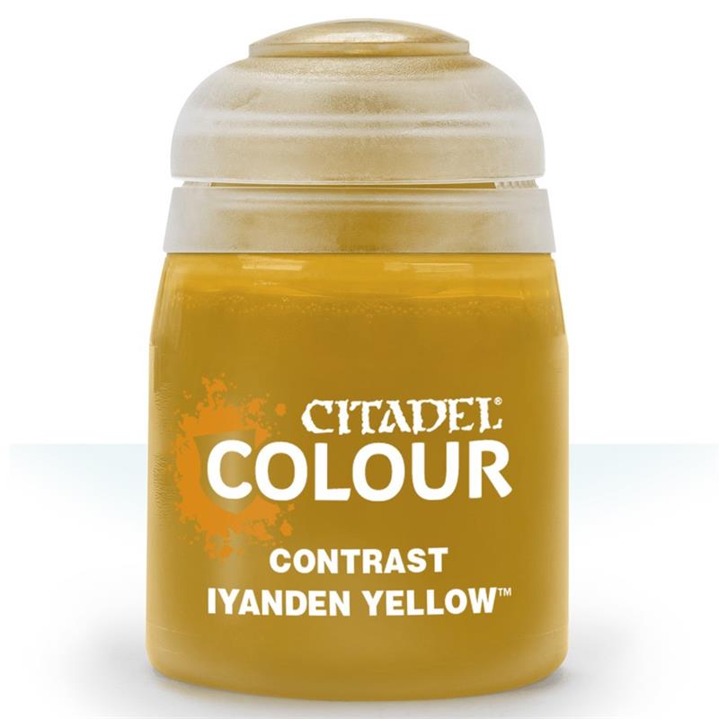 Iyanden Yellow Citadel Contrast Paint | I Want That Stuff Brandon