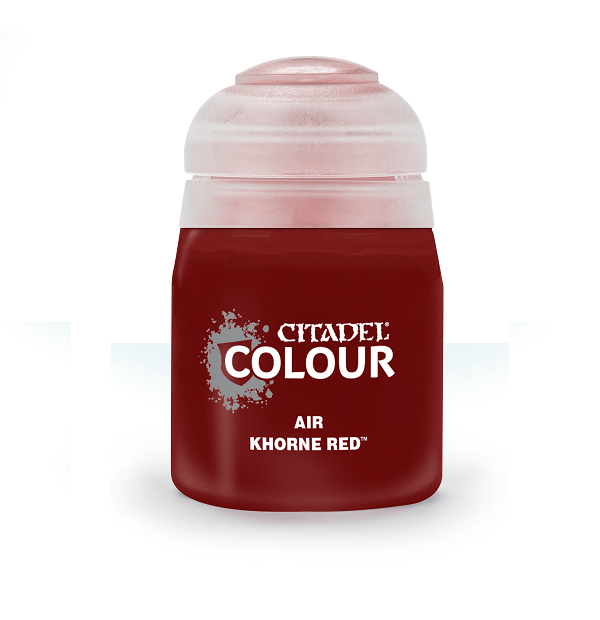 Khorne Red Citadel Air Paint | I Want That Stuff Brandon