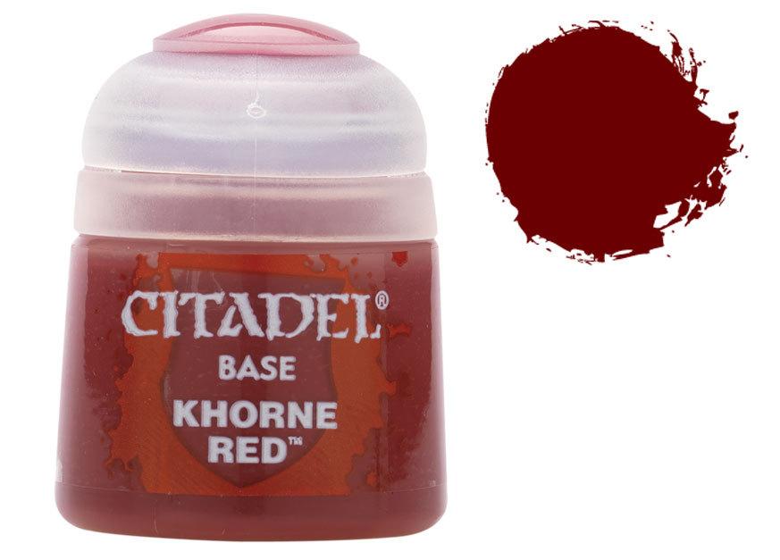 Khorne Red Citadel Base Paint | I Want That Stuff Brandon