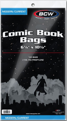 BCW Comic Book Bag Modern/Current | I Want That Stuff Brandon