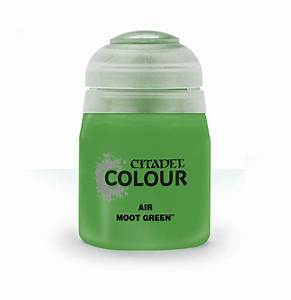 Moot Green Citadel Air Paint | I Want That Stuff Brandon