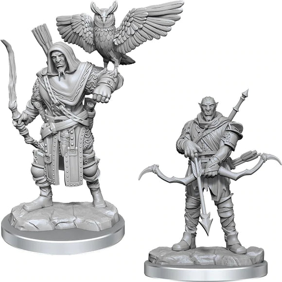 Nolzur's Marvelous Primed Orc Ranger Male Miniature | I Want That Stuff Brandon