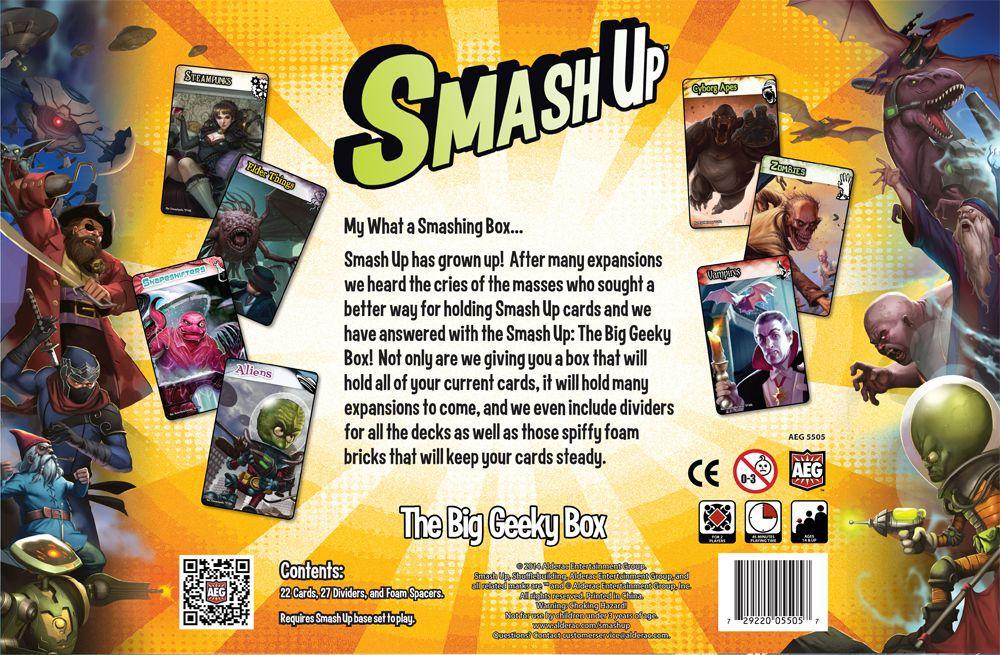 Smash Up: The Big Geeky Box | I Want That Stuff Brandon