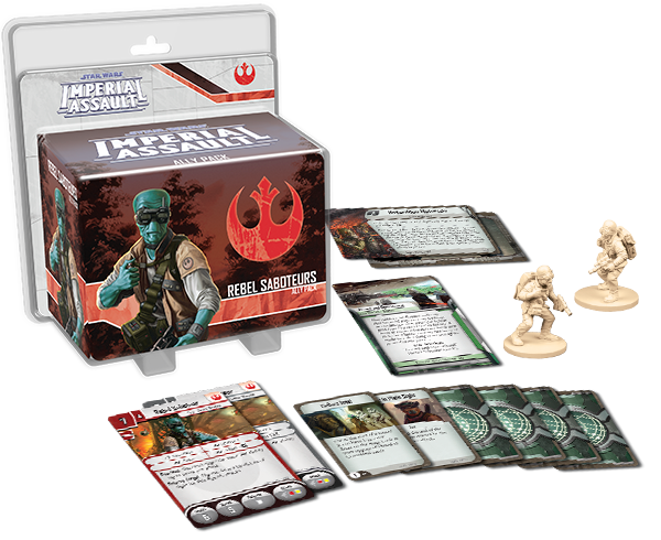 Star Wars: Imperial Assault – Rebel Saboteurs Ally Pack | I Want That Stuff Brandon