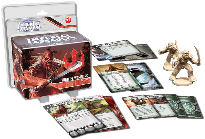 Star Wars: Imperial Assault - Wookie Warriors Ally Pack | I Want That Stuff Brandon