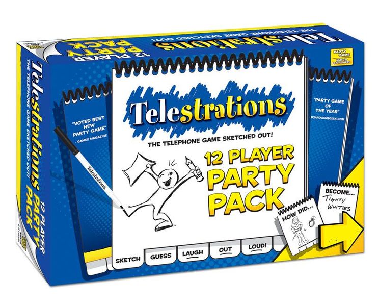 Telestrations 12 Player Party Pack | I Want That Stuff Brandon