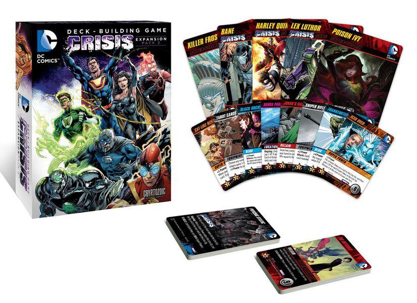 DC Comics Deck-Building Game: Crisis Expansion Pack 3 | I Want That Stuff Brandon