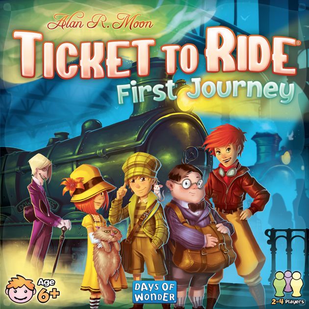 Ticket to Ride: First Journey | I Want That Stuff Brandon