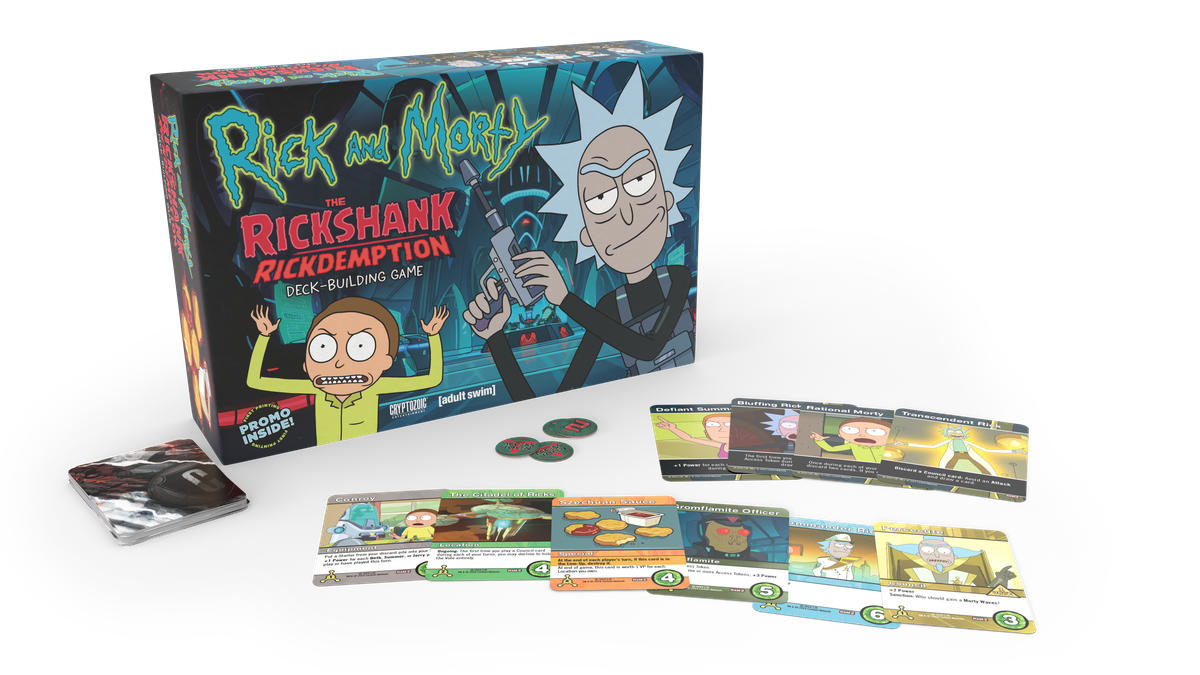 Rick and Morty: The Rickshank Rickdemption Deck-Building Game | I Want That Stuff Brandon