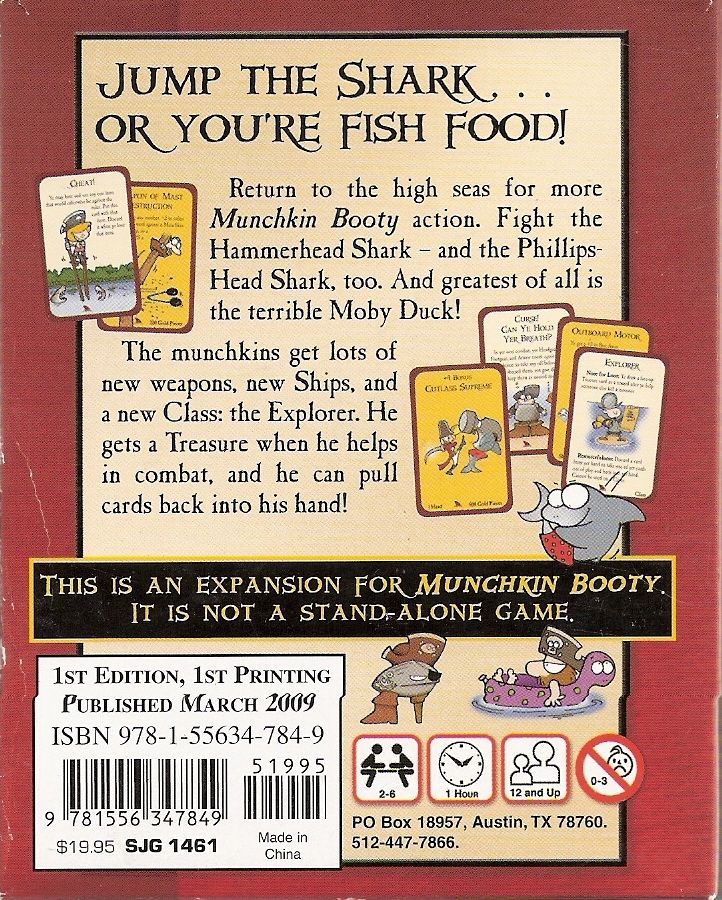 Munchkin Booty 2: Jump the Shark | I Want That Stuff Brandon