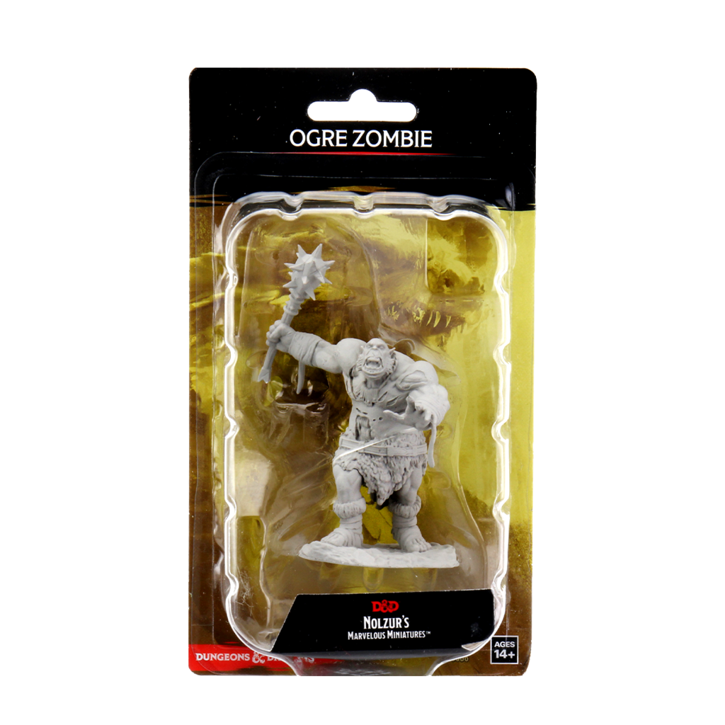 Ogre Zombie Medium Sized Primed Miniature | I Want That Stuff Brandon