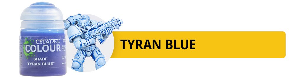 Tyran Blue Citadel Shade Paint | I Want That Stuff Brandon