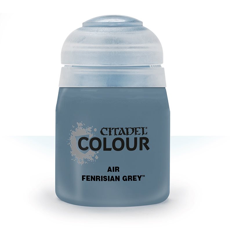 Fenrisian Grey Citadel Air Paint | I Want That Stuff Brandon