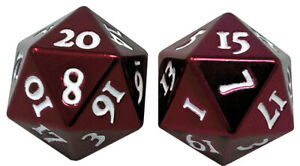 Heavy Metal D20 Red | I Want That Stuff Brandon