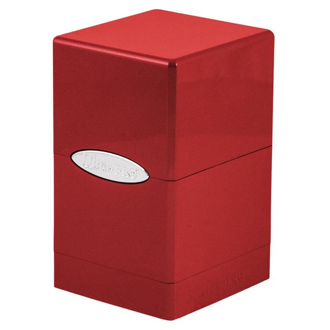 Satin Tower Deckbox Red Fire | I Want That Stuff Brandon