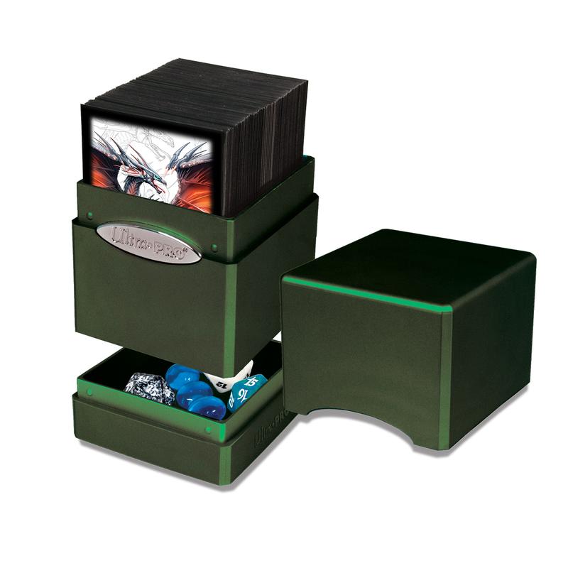 Satin Tower Deck Box Dark Green Night Sky | I Want That Stuff Brandon