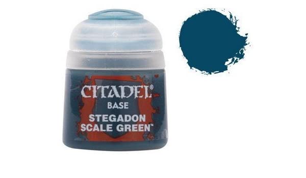 Stegadon Scale Green Citadel Base Paint | I Want That Stuff Brandon