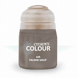 Valdor Gold Citadel Air Paint | I Want That Stuff Brandon