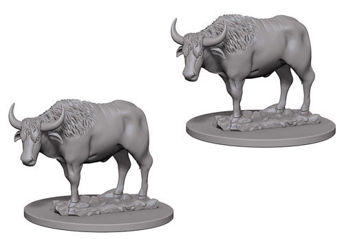 Wiz Kids Deep Cuts Primed Oxen Miniature | I Want That Stuff Brandon