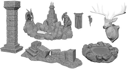 Wiz Kids Deep Cuts Primed Pools and Pillars Miniature | I Want That Stuff Brandon