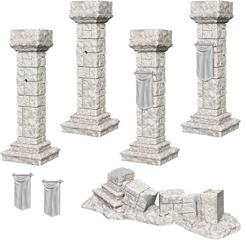 Wiz Kids Deep Cuts Primed Pillars & Banners Miniature | I Want That Stuff Brandon