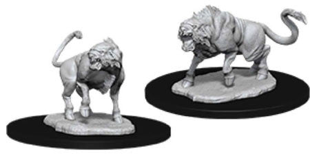 D&D Nolzur's Marvelous Primed Leucrotta Miniature | I Want That Stuff Brandon