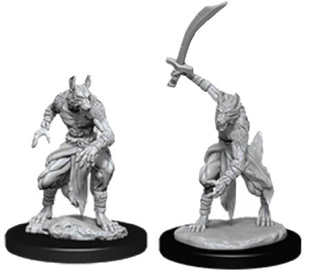 D&D Nolzur's Marvelous Primed Jackalwere Miniature | I Want That Stuff Brandon