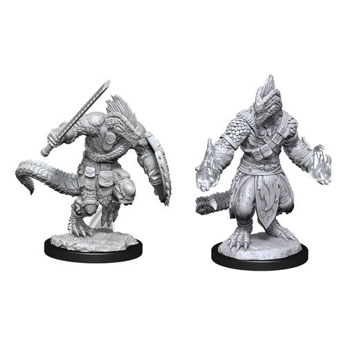 Nolzur's Dungeons & Dragons Mini: Lizardfolk Barbarian & Lizardfolk Cleric | I Want That Stuff Brandon